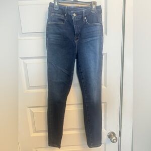 Good American Crossover High Rise Skinny Jeans - Size 4/27